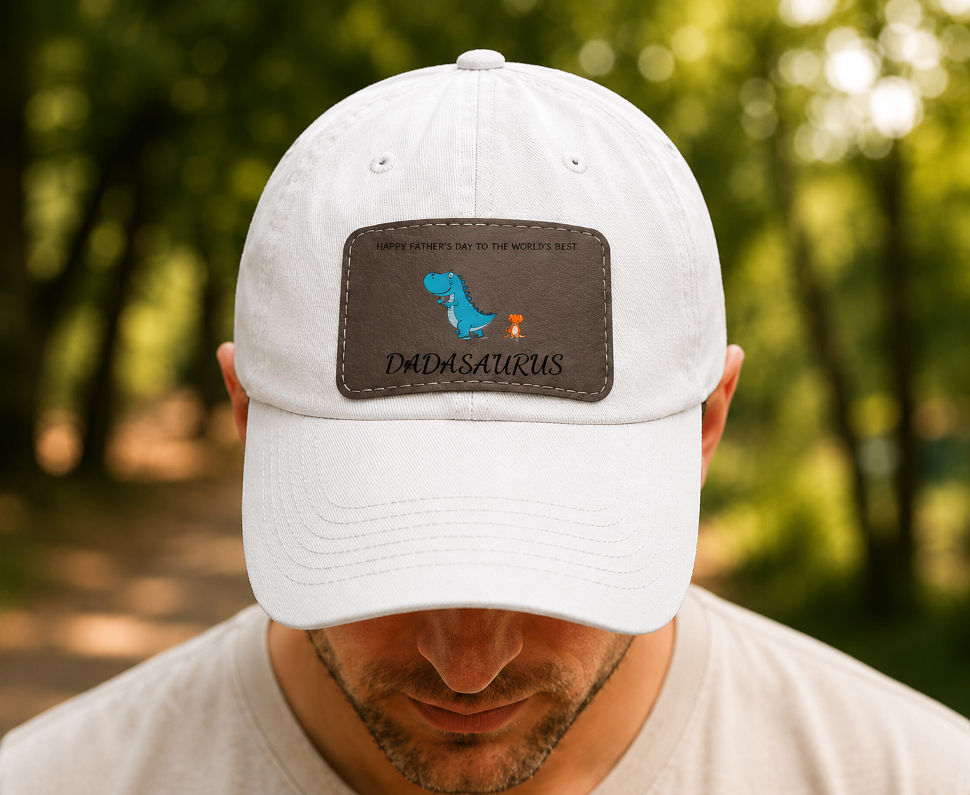 Dad Personalized Hat - Custom Dinosaur - Dadasaurus Father's Day Gift For Dad - Jollimate