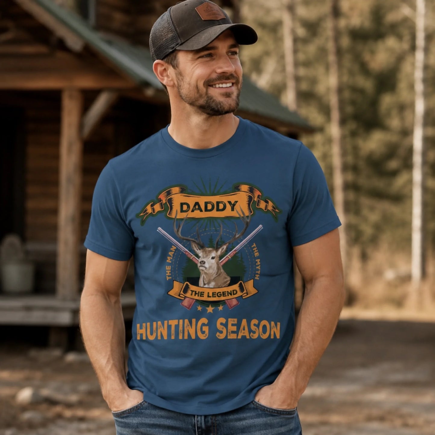 Personalized Hunting Season Shirt for Grandpa – Father's Day Gift Idea