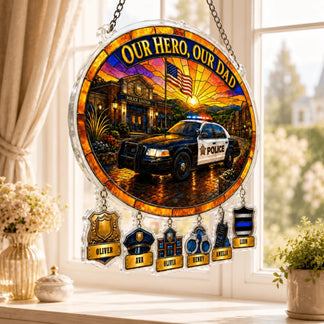 Suncatcher size comparison chart – 6, 8, 10, 12 inch